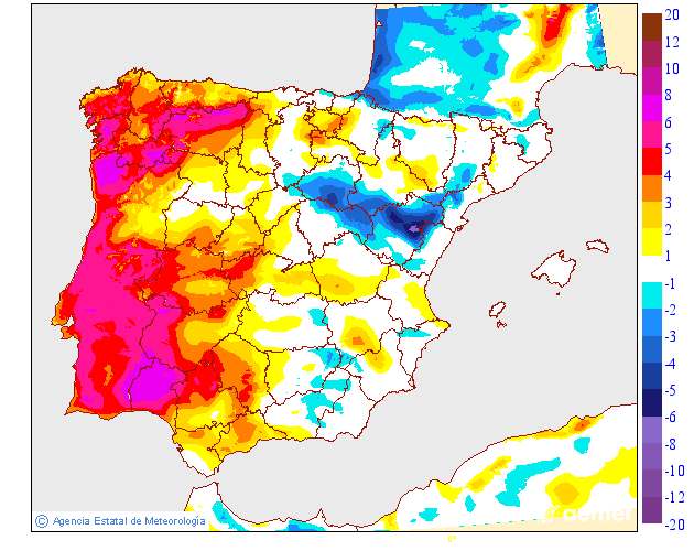O tempo no fim-de-semana dá uma grande reviravolta depois da depressão Emilia - Sol e temperaturas de 20ºC no Continente - saiba a previsão para dias 13-14 de dezembro Subidas de temperatura entre 6 a 8ºC no sábado