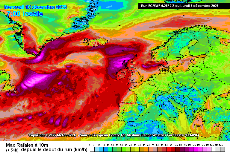 Tempestade traz vento acima de 100km/h a Portugal entre segunda e terça-feira - Depressão "Bram"? - Saiba a previsão para a sua região, e a evolução para o Norte da Europa Vento forte, com rajadas acima de 100km/h nos Açores, Noroeste Peninsular e Ilhas Britânicas