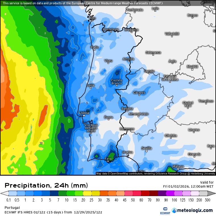 Depressão Francis - Tempo na passagem de ano e Ano Novo em Portugal - Frio, e chuva em algumas regiões - saiba as previsões completas para 31 dezembro e 1 de janeiro Aguaceiros dispersos - difícil previsão, mas pode chover em qualquer local de Portugal Continental
