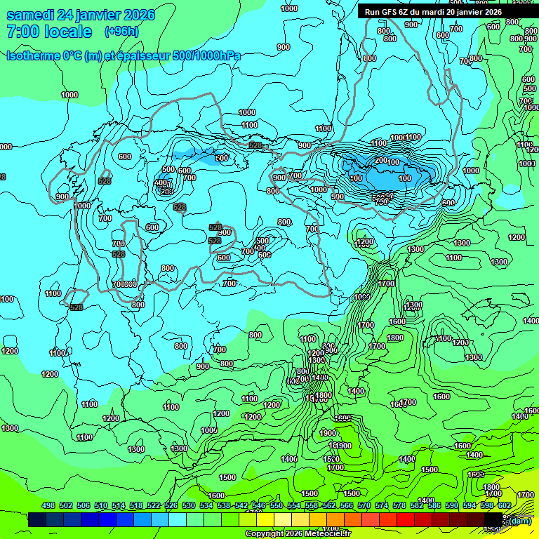 Muito frio - iso 0ºC a 600\700 metros de altitude mais a Norte - menos comum com tanta precipitação