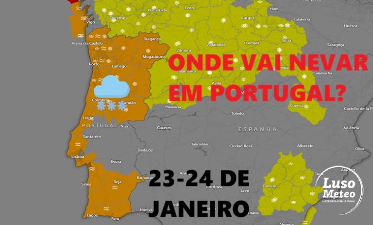 Quer saber onde vai nevar em Portugal? A nossa previsão diz-lhe tudo o que precisa de saber sobre o grande nevão nos dias 23-24 de janeiro! Quer saber onde vai nevar em Portugal? A nossa previsão diz-lhe tudo o que precisa de saber sobre o grande nevão nos dias 23-24 de janeiro!