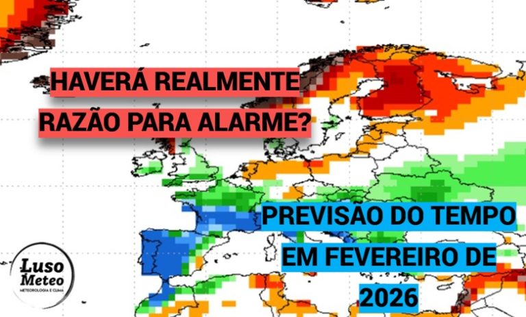 Depois da tempestade, há muita chuva a caminho... mas haverá realmente razões para alarme? Saiba a previsão do tempo em fevereiro de 2026!
