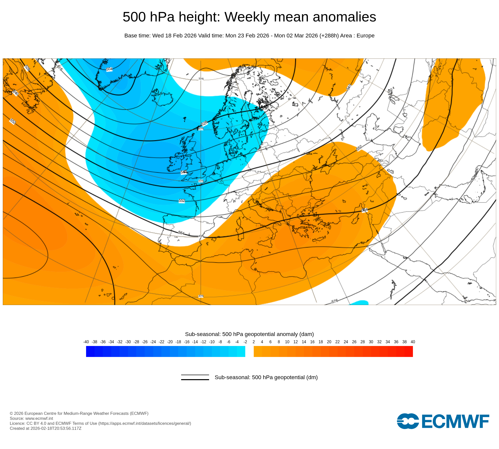 Temperaturas até 25ºC e muito sol, num fim-de-semana Primaveril - aproveite, não dura muito - tempo no fim-de-semana 21-22 de fevereiro O modelo Europeu ECMWF aposta em tempo mais húmido e frio na próxima semana - contudo ainda não há consenso nas previsões