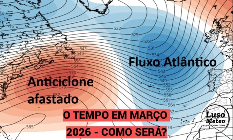 Tempo em Março – Potencialmente instável, e com fluxos Atlânticos ativos – a Primavera vai ter de esperar? Saiba a nossa previsão! Tempo em Março - Potencialmente instável, e com fluxos Atlânticos ativos - a Primavera vai ter de esperar? Saiba a nossa previsão!