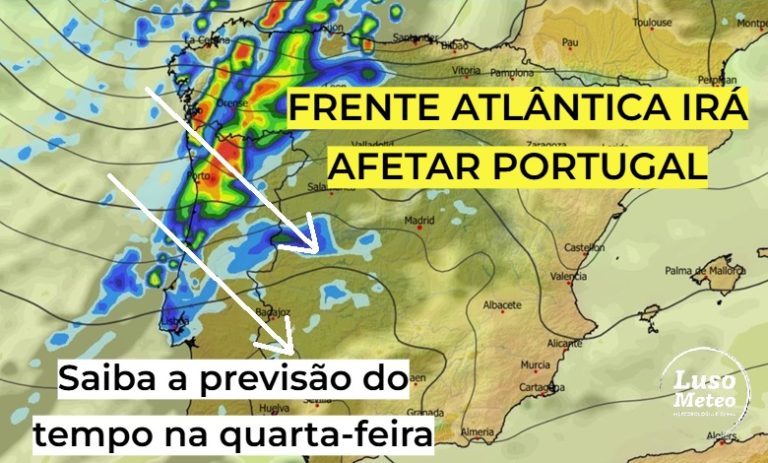 Tempestade Pedro traz uma frente associada que afeta Portugal – mais vento e chuva – saiba a previsão do tempo na quarta, 18 de fevereiro de 2026 Tempestade Pedro traz uma frente associada que afeta Portugal - mais vento e chuva - saiba a previsão do tempo na quarta, 18 de fevereiro de 2026