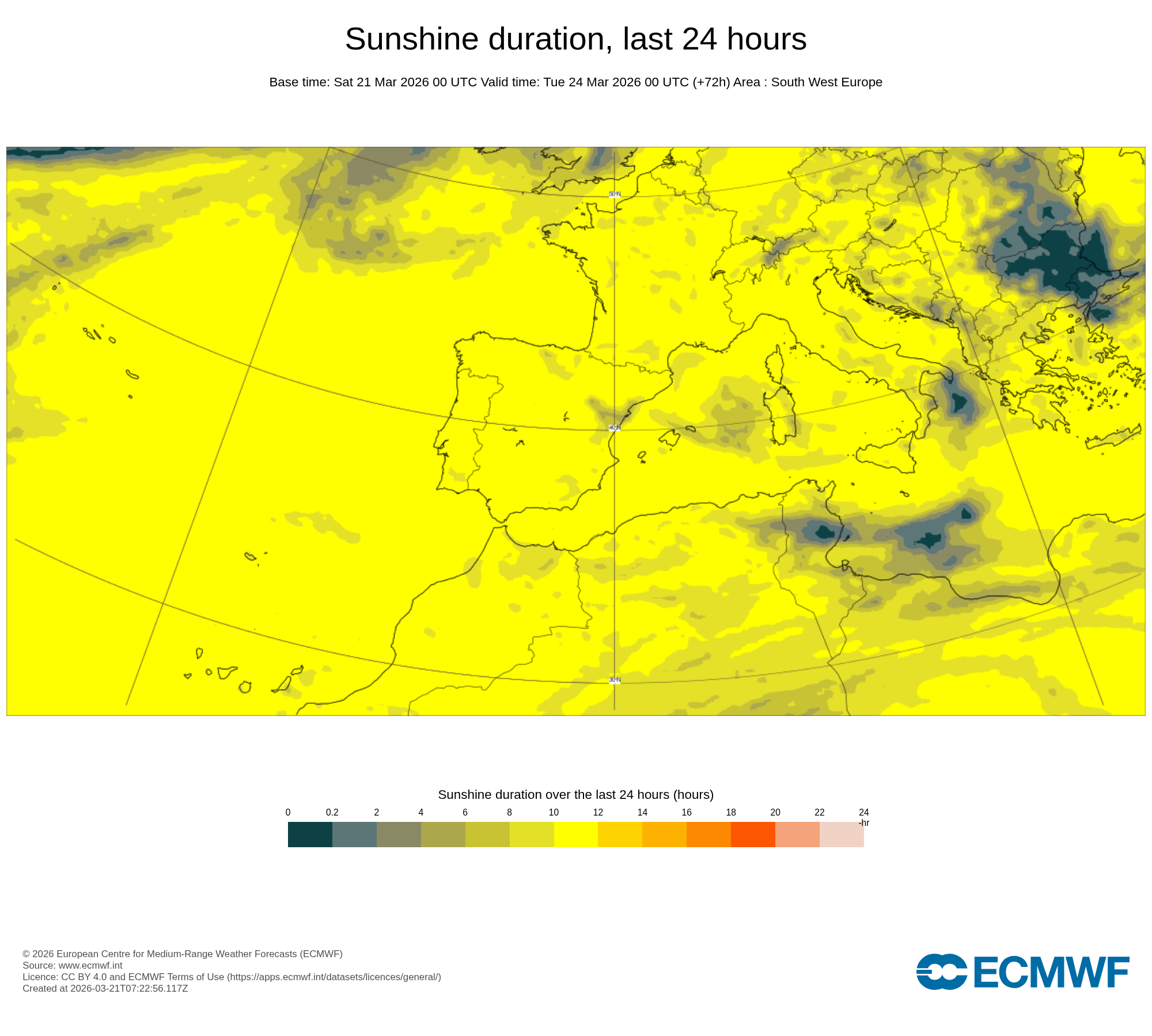 Semana começa com tempo de Primavera e tempo quentinho, depois da instabilidade e vento severo, mas... ainda há instabilidade localizada - saiba a previsão do tempo na segunda, 23 de março de 2026 Muito sol na segunda-feira, no geral, apesar da instabilidade prevista - mais nuvens nas Ilhas Ocidentais dos Açores