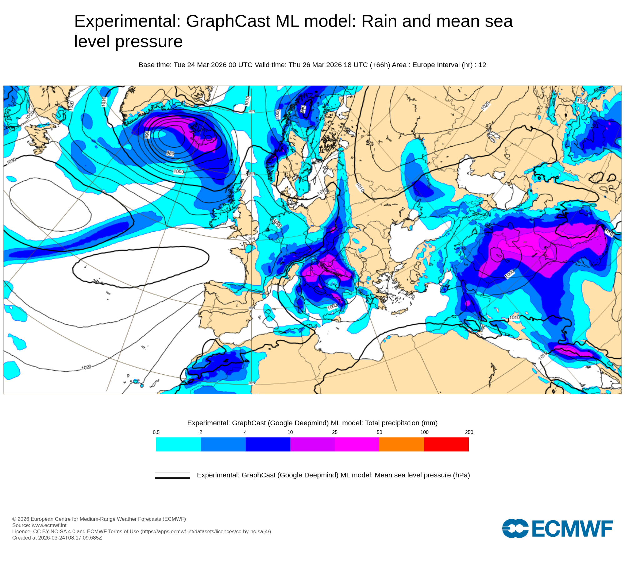 Mais vento em Portugal, e uma tempestade no Sudeste Europeu - saiba como estará o tempo na quinta, 26 de março Mau tempo\tempestade no Sudeste da Europa