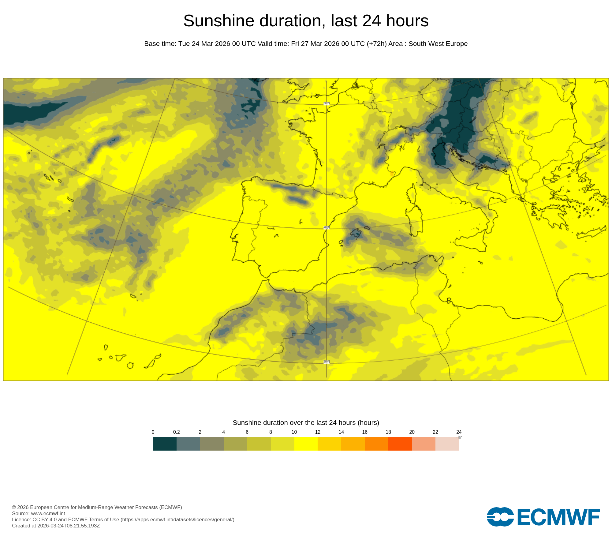 Mais vento em Portugal, e uma tempestade no Sudeste Europeu - saiba como estará o tempo na quinta, 26 de março Sol pleno em Portugal Continental na quinta, mais nuvens nas Ilhas