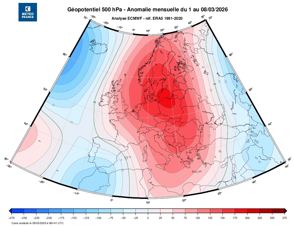 Uma depressão deverá trazer uma mudança drástica do regime atmosférico por volta de 18 de março - O que se espera no tempo em Portugal? Março até agora com bloqueio persistente na Escandinávia