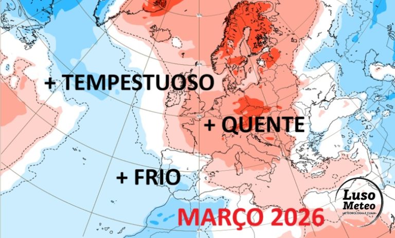 Previsões Meteorológicas - Março continua instável, por vezes muito frio e com trovoadas - Um regime NAO+ está à espreita? - atualização das previsões meteorológicas para este mês