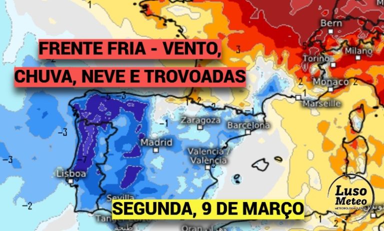 Nova frente fria, e mais chuva, vento e neve – o inverno continua sem dar tréguas – saiba como estará o tempo na segunda, 9 de março de 2026 Nova frente fria, e mais chuva, vento e neve - o inverno continua sem dar tréguas - saiba como estará o tempo na segunda, 9 de março de 2026