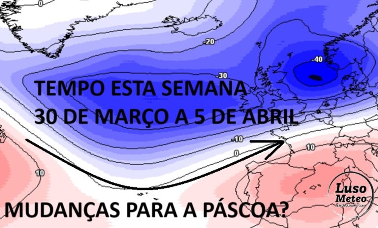 Temperaturas podem chegar a 30ºC nos próximos dias, mas mais humidade na Páscoa devido a uma depressão? Saiba como será o tempo esta semana, 30 de março a 5 de abril de 2026