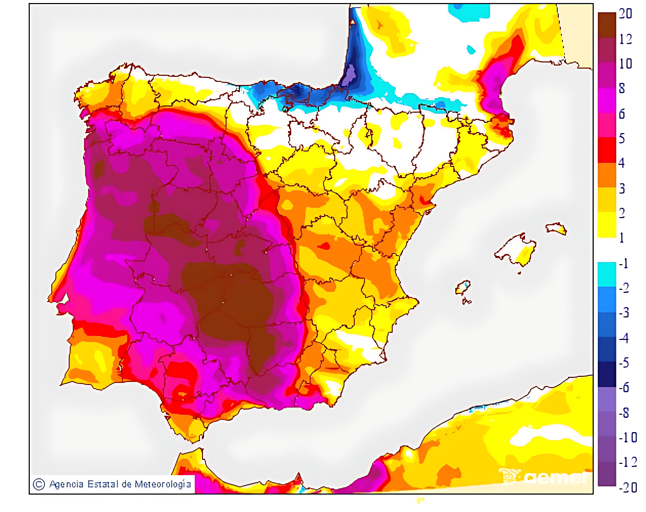 Temperaturas sobem 15ºC num dia - mais de 30ºC de regresso, com muitas poeiras, e ainda com chuva em alguns locais - saiba as previsões do tempo na quinta e sexta, 9-10 de abril Subida drástica das temperaturas na quinta-feira - até 12-15ºC num dia!