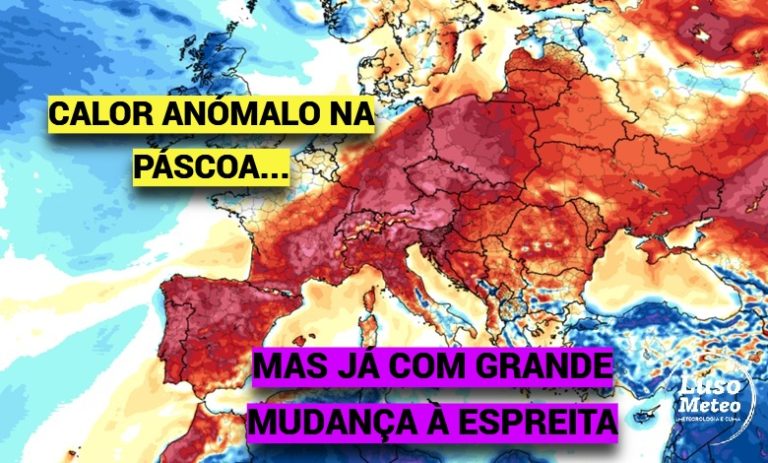Tempo no fim-de-semana - temperaturas de 30ºC, antes de mudança brusca atmosférico, com frio e chuva - saiba como será o tempo nos dias 4 e 5 de abril (Páscoa)