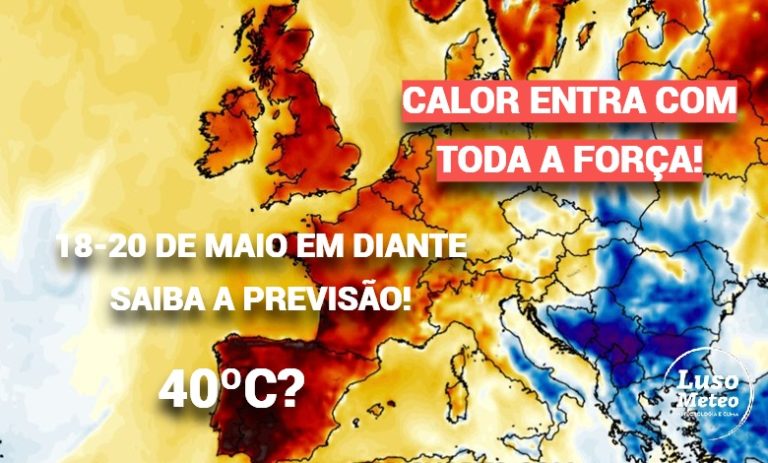Calor entra de rompante, e as temperaturas podem aproximar-se dos 40ºC – será que o calor virá para ficar? Saiba as nossas previsões para o que falta de Maio! Calor entra de rompante, e as temperaturas podem aproximar-se dos 40ºC - será que o calor virá para ficar? Saiba as nossas previsões para o que falta de Maio!
