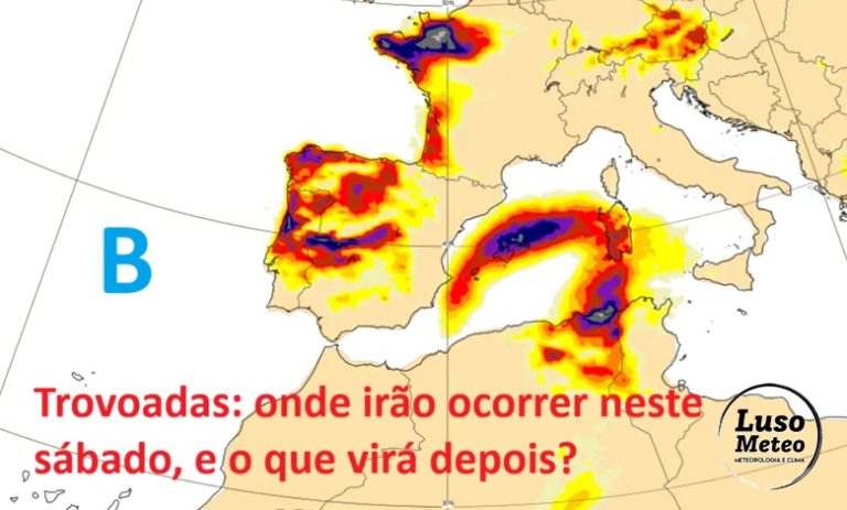 Vem aí uma madrugada “elétrica” em Lisboa e no Oeste devido a uma frente, podendo a trovoada alargar a mais regiões depois – saiba as previsões atualizadas Vem aí uma madrugada "elétrica" em Lisboa e no Oeste devido a uma frente, podendo a trovoada alargar a mais regiões depois - saiba as previsões atualizadas