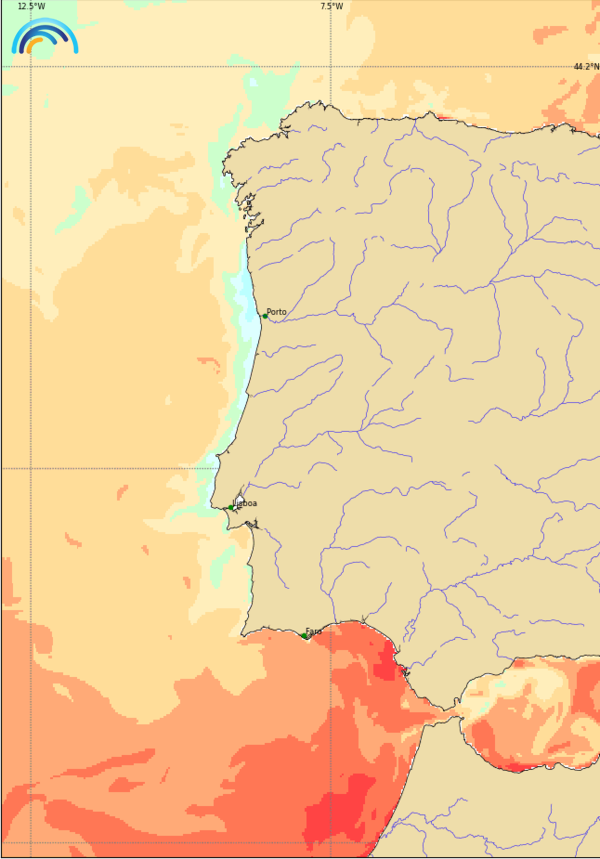 Temperaturas da água do mar em descida, com previsão IPMA a apontar para valores inferiores a 15ºC em algumas praias