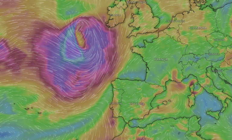 Depressão no Atlântico Norte, mais agitação marítima - saiba a previsão do tempo na sexta, 5 de junho de 2026