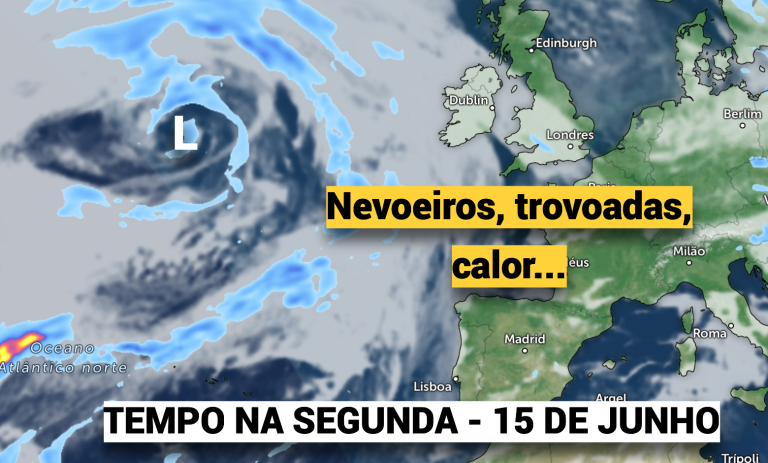 Nevoeiros persistentes, e trovoadas em alguns locais - saiba a previsão do tempo na segunda, 15 de junho de 2026
