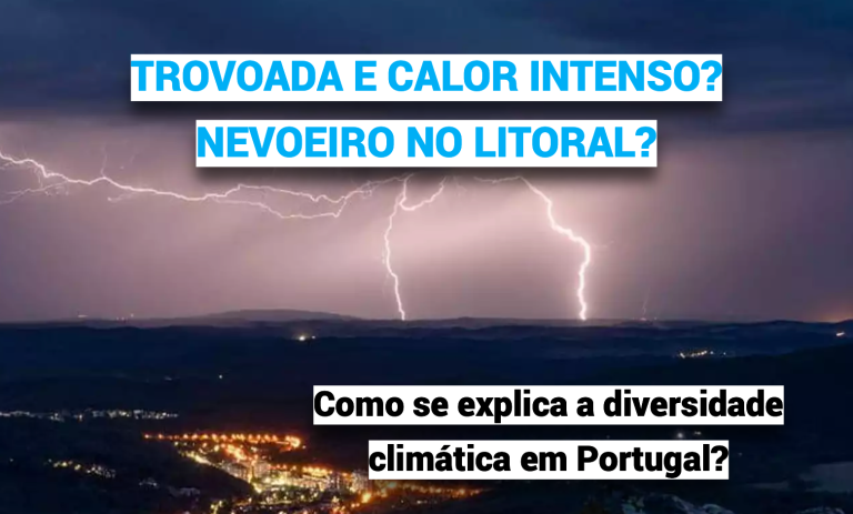 Como é que podem estar 40ºC num local, e trovoadas fortes noutras zonas? O que explica isto? Como é que podem estar 40ºC num local, e trovoadas fortes noutras zonas? O que explica isto?