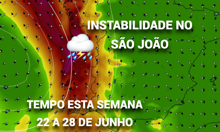 Em vez de calor… São João pode trazer mau tempo – saiba a previsão do tempo esta semana, 22 a 28 de junho Em vez de calor... São João pode trazer mau tempo - saiba a previsão do tempo esta semana, 22 a 28 de junho