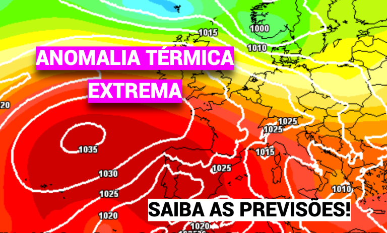 Anomalia térmica extrema: Há mais de 150 milhões sob calor recorde na Europa: Será Portugal o próximo país afetado? Anomalia térmica extrema: Há mais de 150 milhões sob calor recorde na Europa: Será Portugal o próximo país afetado?