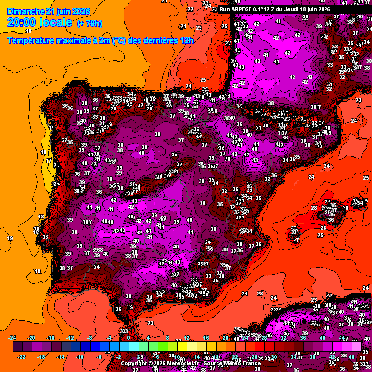 Interior Norte a "ferver", com máximas acima de 40ºC