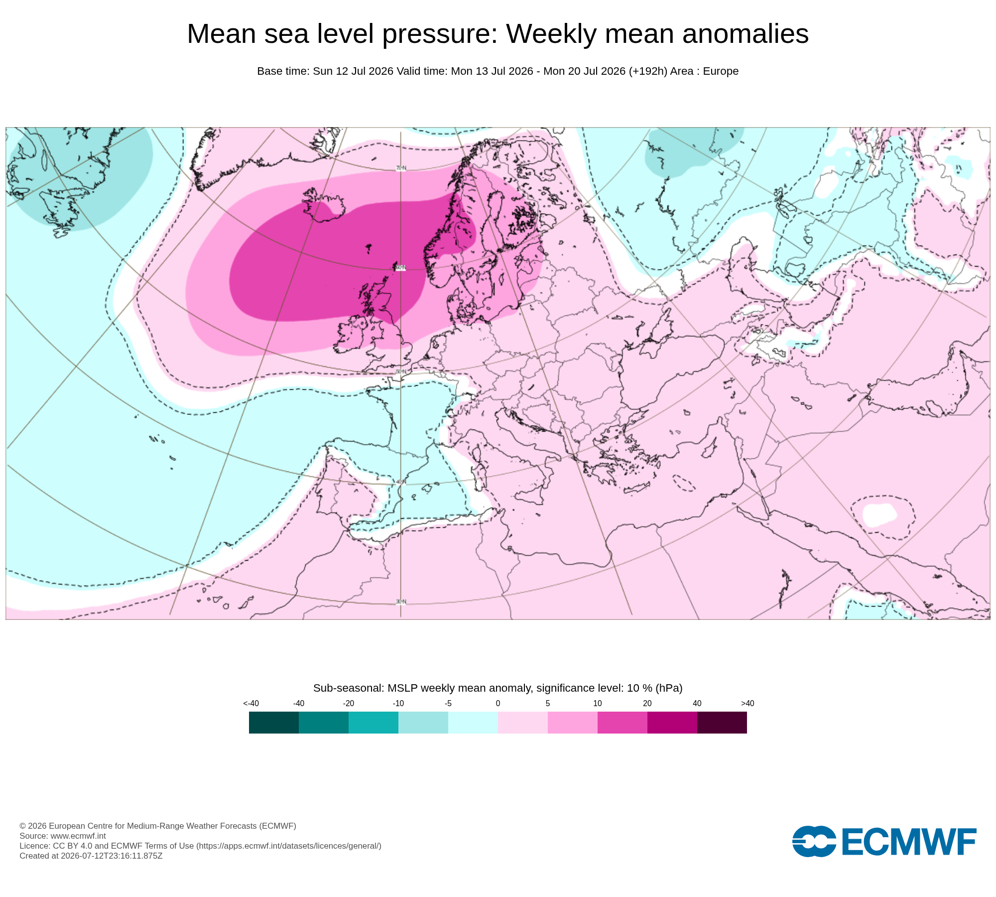 Costa de vários países com água "a ferver" devido a um fenómeno severo - o que se passa, e quais as consequências desta onda de calor marinho? Alta pressão persistente sobre o Reino Unido nas previsões ECMWF - algo que nos preocupa!