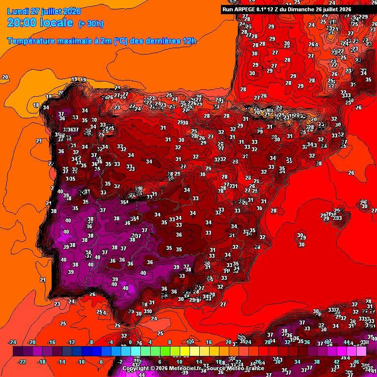 Fumo dos incêndios de Espanha vai chegar a Portugal com a lestada - Saiba as zonas afetadas, e os riscos associados As temperaturas podem subir até 40-42ºC nesta segunda-feira