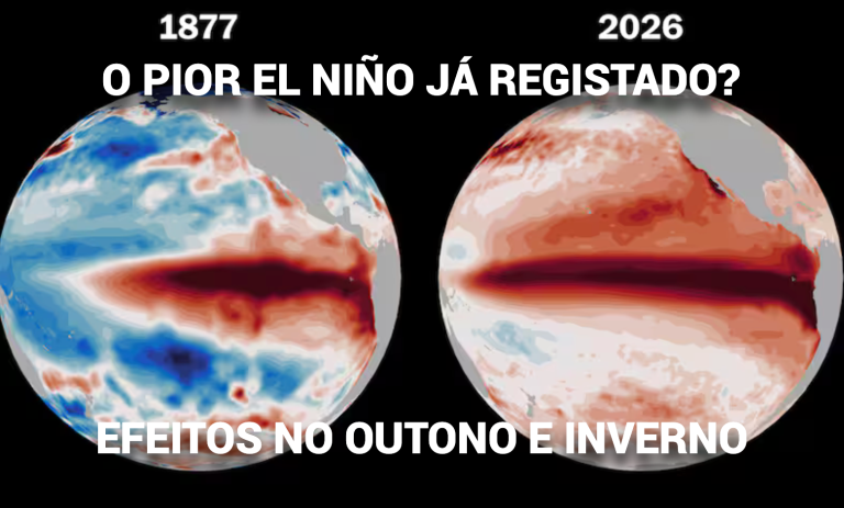 Já não é previsão, é uma certeza - Super El Niño pode alterar drasticamente o clima no Outono e Inverno