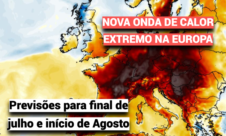 Depois da chuva, nova onda de calor severa e prolongada afeta a Europa - saiba com o que contar em Portugal no final de julho e início de agosto!