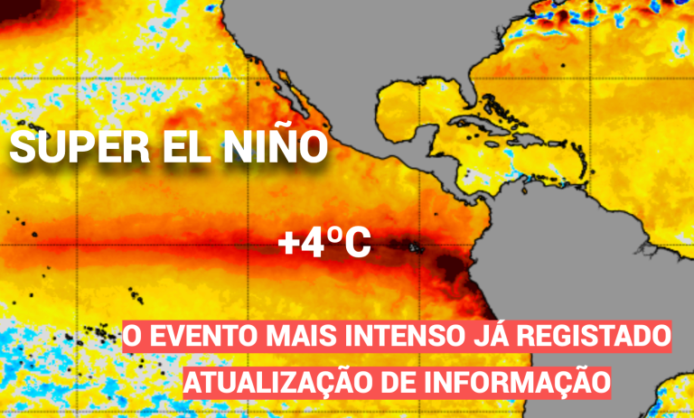 "Super" El Niño começa a sentir-se, mas os efeitos aumentam drasticamente nos próximos meses - atualização climática