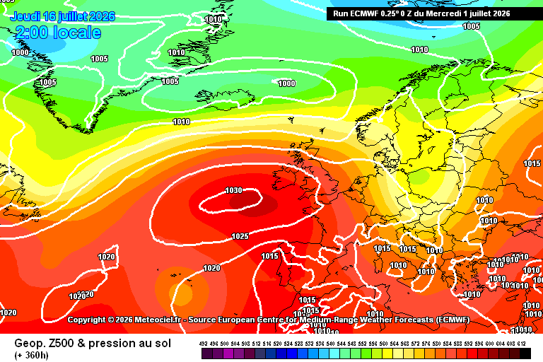 Tempo em Julho - quente do início ao fim, ou pode haver mudanças significativas? Saiba a previsão mensal completa! Com as devidas diferenças, tanto ECMWF como GFS mostram tendência para bolsas de ar mais frio a meio do mês - onde ficam define como evolui o tempo por cá...