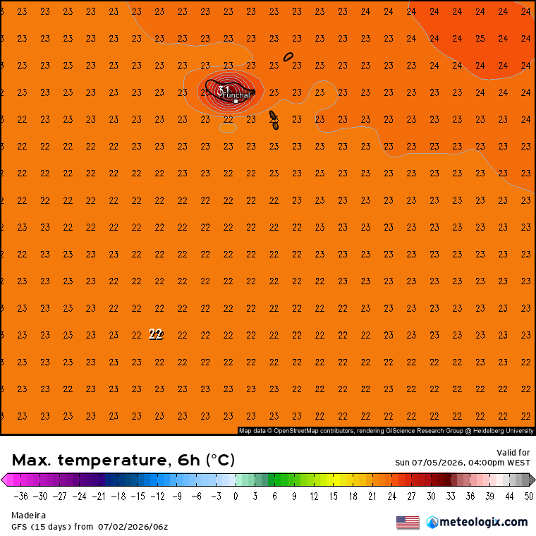 Pico da onda de calor, com temperaturas extremas de Norte a Sul - saiba a previsão do tempo este fim-de-semana, 4 e 5 de julho Máximas superiores a 30ºC possíveis na Madeira