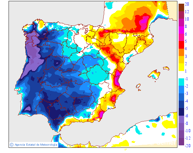 Adeus calor, com as depressões Atlânticas à vista? Previsões do tempo quarta e quinta, 19 e 20 de agosto Descida das temperaturas até cerca de 8ºC em alguns locais