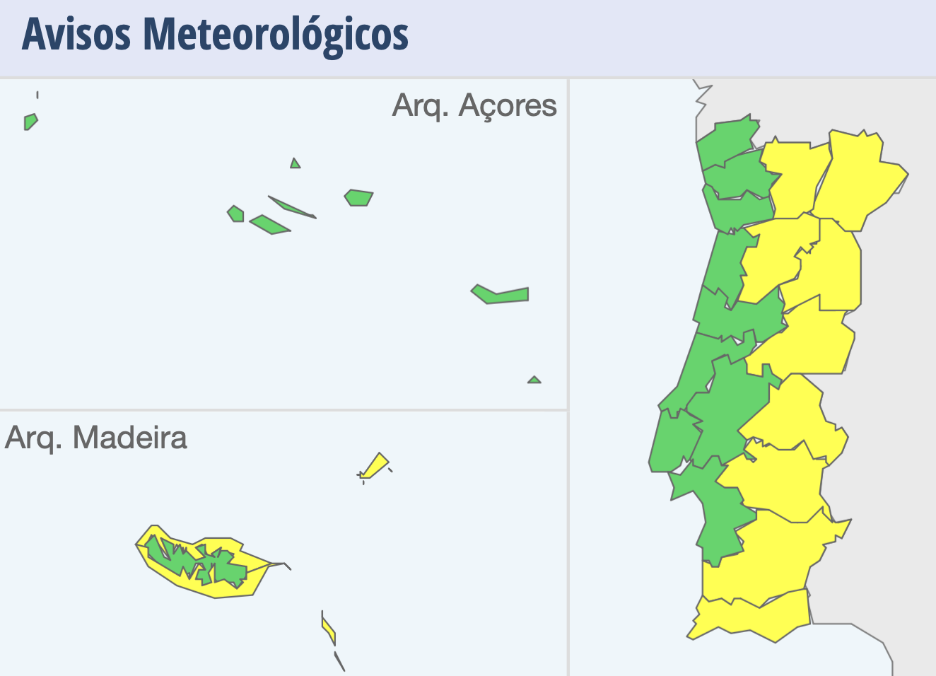 40ºC de regresso a várias regiões, com avisos em vários distritos - saiba a previsão do tempo na quinta, 13 de agosto Avisos meteorológicos do IPMA para quinta, devido ao calor