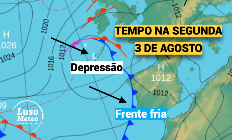 Depressão traz frente fria, chuva e mais vento – saiba a previsão do tempo na segunda, 3 de agosto Depressão traz frente fria, chuva e mais vento - saiba a previsão do tempo na segunda, 3 de agosto