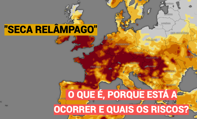 Depois das “inundações relâmpago”, a “seca relâmpago” – saiba as causas deste fenómeno que afeta a Europa em 2026 Depois das "inundações relâmpago", a "seca relâmpago" - saiba as causas deste fenómeno que afeta a Europa em 2026
