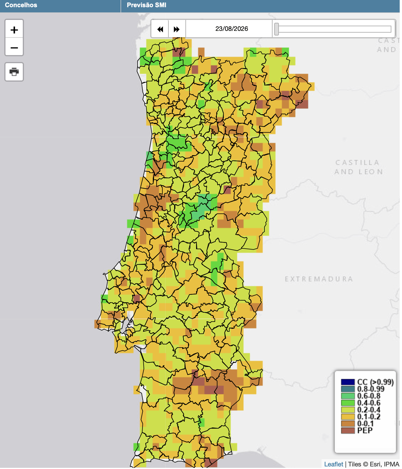 Muita chuva e vento em Portugal (mais de 130 litros por metro quadrado) com frentes atlânticas sucessivas - saiba a previsão do tempo esta semana, 24 a 30 de agosto Melhoria clara dos níveis de água no solo nos próximos dias! (IPMA)