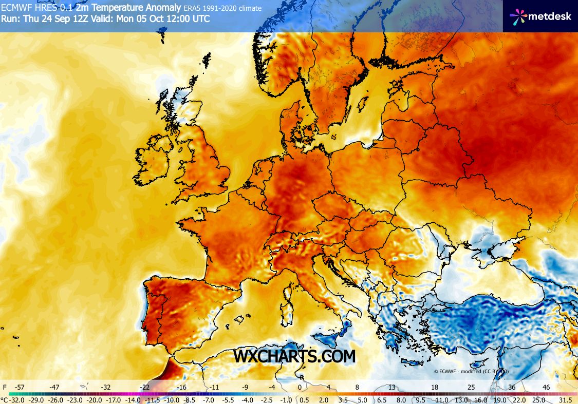 "Ciclone Bomba" ou ciclogénese a afetar Portugal? Não... Saiba o que dizem as previsões para a próxima semana! O calor ainda deve ir surgindo, pontualmente, não tão intenso como até aqui, como é óbvio