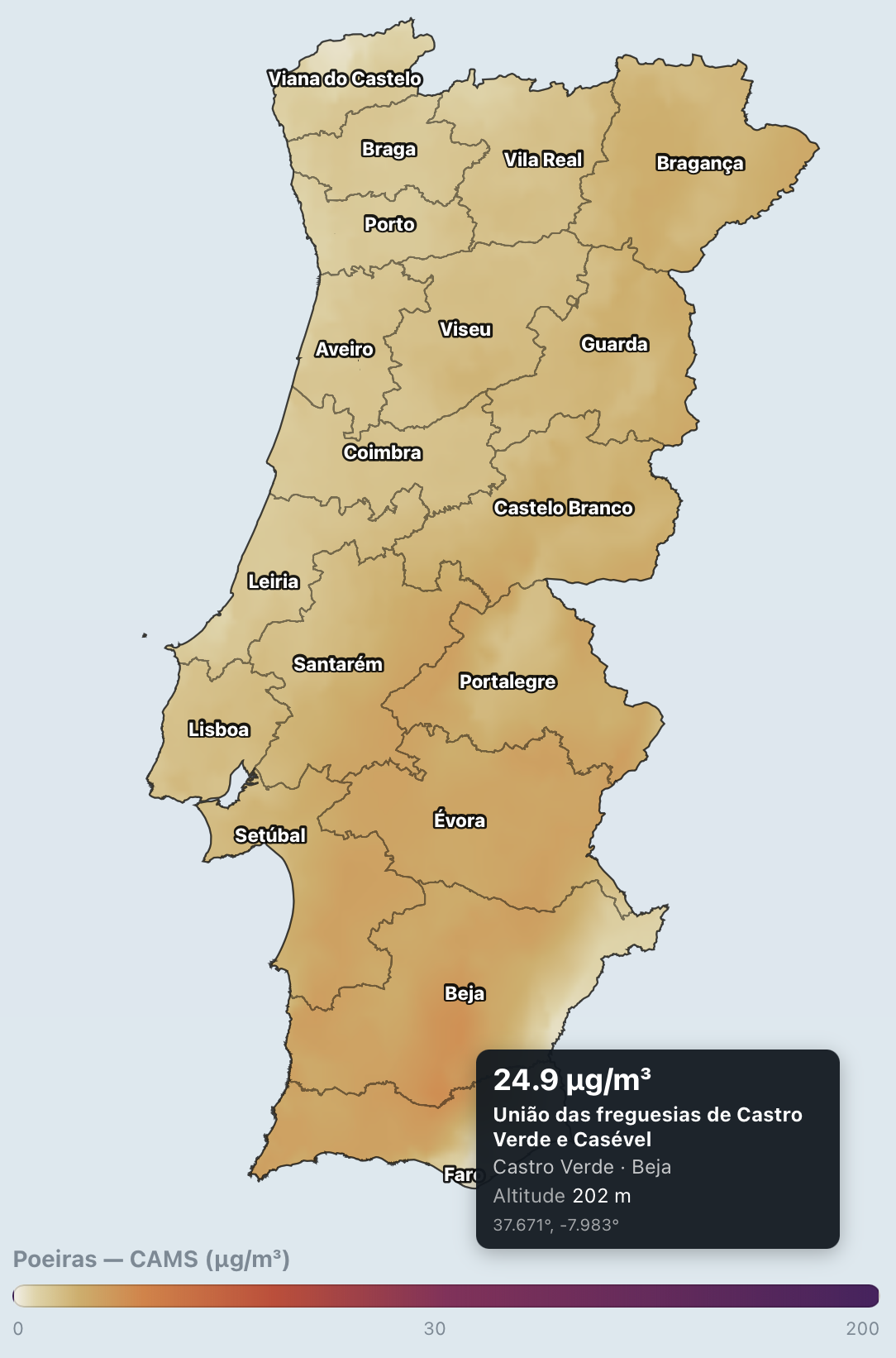 Trovoadas e chuva nos próximos dias, com uma frente fria bastante ativa... mas parece que o Verão pode voltar depois! Análise e resumo semanal, 28 de setembro a 4 de outubro Poeiras previstas nesta segunda-feira, com especial destaque para o Sul