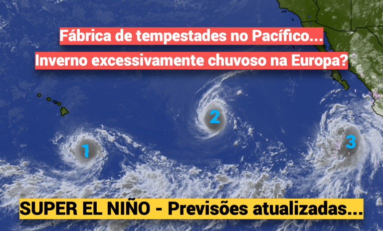 Super El Niño - "fábrica de tempestades" no Pacífico, e atmosfera "sobrecarregada" - pico do evento excecioinal acontece nos próximos meses