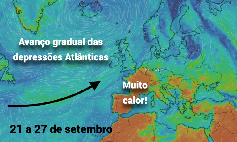 Depressão "Six" perto dos Açores, e última semana do Verão, antes da chegada da chuva? Saiba a previsão do tempo esta semana, 21 a 27 de setembro
