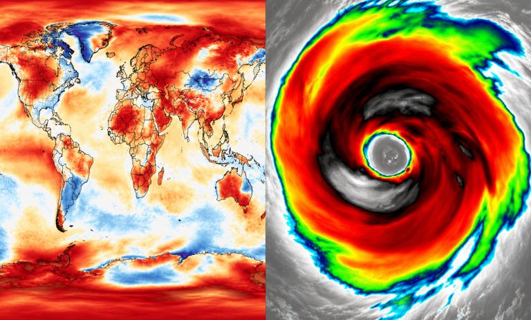 Vêm aí os dias mais quentes já registados no planeta, enquanto o super-tufão Champi pode tornar-se histórico – análise climática 17 de outubro Vêm aí os dias mais quentes já registados no planeta, enquanto o super-tufão Champi pode tornar-se histórico - análise climática 17 de outubro