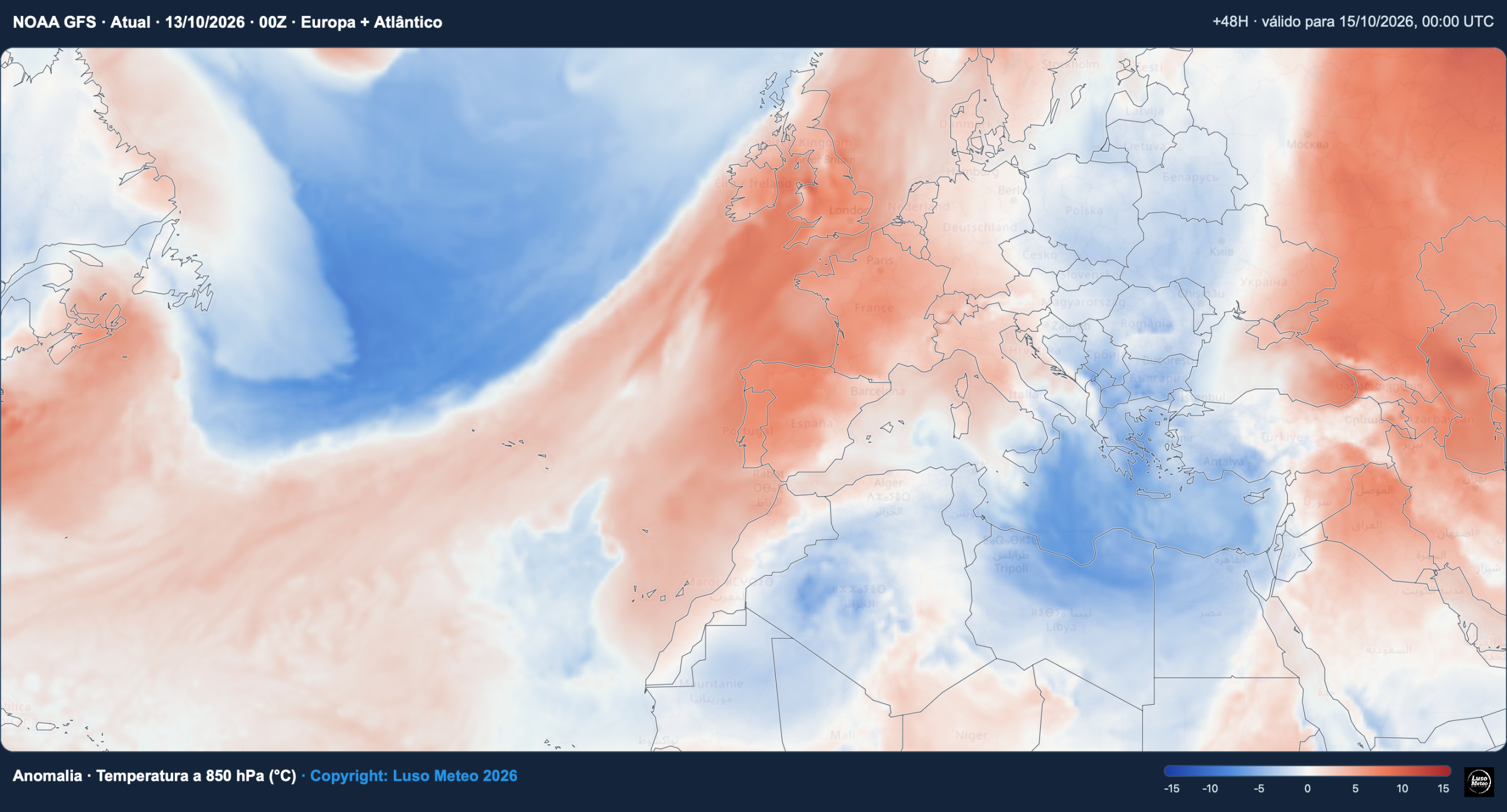 Outono, onde? - calor até 35ºC em Portugal, seguido de vento forte e risco máximo de incêndio Portugal com forte anomalia de temperatura e calor até ao final da semana