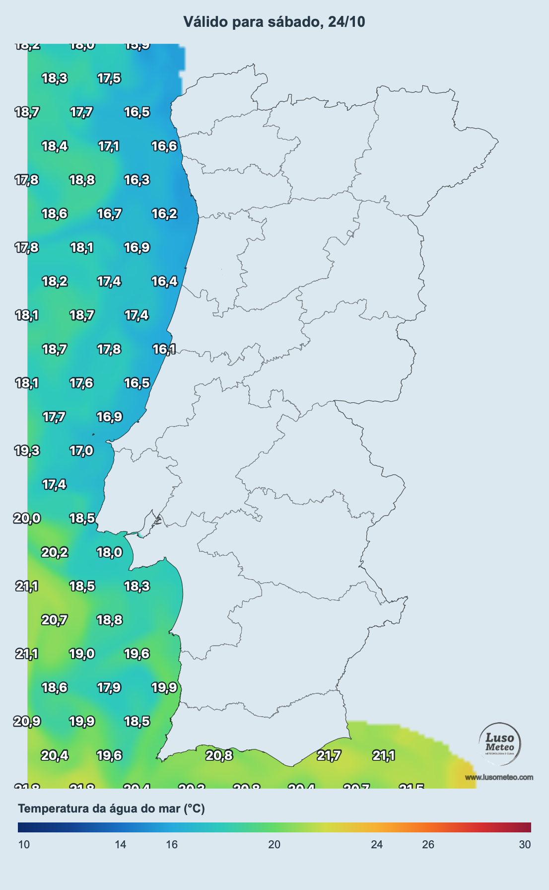 Temperaturas próximas do que se regista habitualmente no Verão na Costa de Portugal